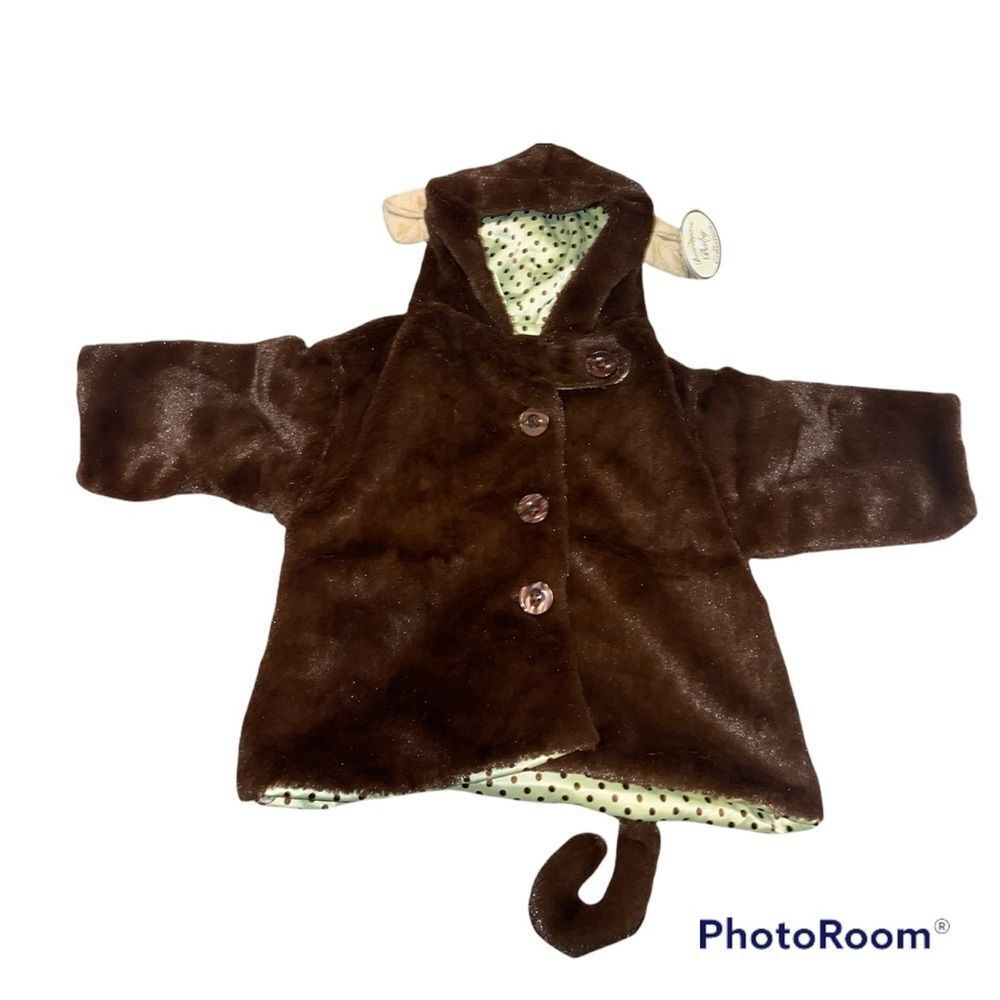 BEARINGTON plush monkey jacket​